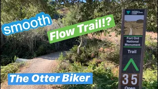 Flow Trail in Fort Ord?? Trail 35 in 4K!!