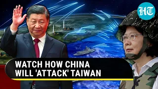 China's PLA releases dramatic footage simulating precision strike on Taiwan | Watch