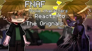 🤖|| FNAF Movie characters react to their Orignals  FNAF GACHA !! Gacha Club