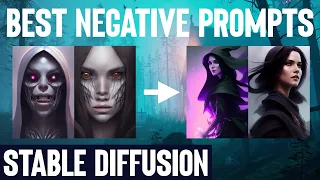Best Negative Prompts For Stable Diffusion | Automatic1111 Lazy Tutorials
