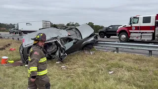 Crash Scene: 2 killed in I-95 wreck in Liberty County
