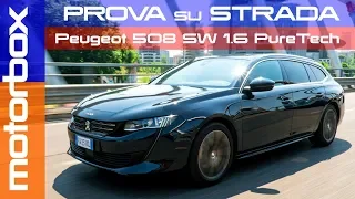 Peugeot 508 SW 1.6 Puretech EAT8 Allure | Prova su strada della wagon francese