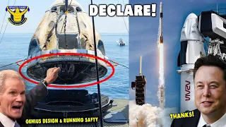 DECLARE! NASA Just REACTED to SpaceX Crew Dragon heat shield "PROBLEM" rumor...