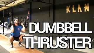 Dumbbell Thruster