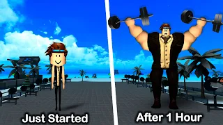 HOW STRONG YOU BECOME AFTER PLAYING 1 HOUR STRAIGHT? - Weight Lifting Simulator 3