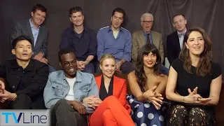'The Good Place' Cast Talks Season 3 | Comic-Con 2018 | TVLine