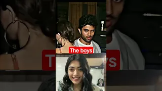 The Boys-rashmika mandanna short Reaction#shorts #rmreact #viral