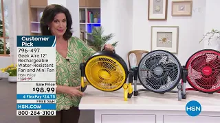 HSN | Summer Home Solutions - Geek Aire 06.26.2022 - 10 AM