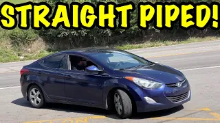 We Straight Piped a 2012 Hyundai Elantra!