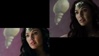 Wonder Woman Bank Fight Scene | Justice League (2017) vs. Snyder Cut (2021) COMPARISON