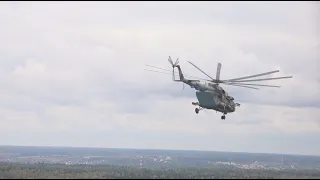Чкаловские вертолётчики провели лётно-тактические учения