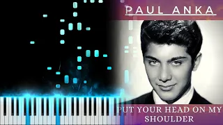 Paul Anka - Put Your Head On My Shoulder (PIANO COVER)