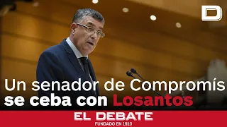 Intolerable ataque de un senador de Compromís a Jiménez Losantos con graves acusaciones