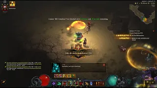 Diablo 3 [Season 29] Trag'oul's Death Nova Necromancer Solo GR150 in 14:44 (NA Rank 1)