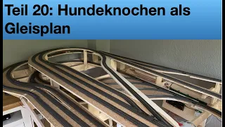 #20 Gleisplan: Hundeknochen I Fahrvideo I Bau einer Modelleisenbahn I Märklin H0 C-Gleis