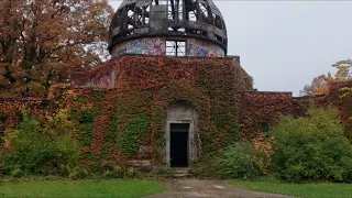 Exploring Abandoned Warner and Swasey Observatory pt.1 ‐ SCARY Urban exploration
