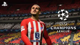 FC24 - Atlético Madrid vs Dortmund | Champions League - Quarter-final · Leg 1 of 2 | PS5™ Gameplay