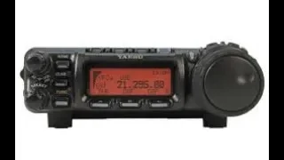 Yaesu FT-857 ..В автомобиле.