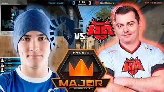 BONDIK ТЫ ЛИ ЭТО??? / LIQUID VS HELLRAISERS / FACEIT Major 2018 Main Qualifier