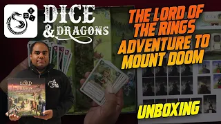 The Lord of the Rings Adventure to Mount Doom Unboxing