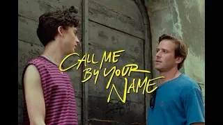 "I kiss you if  I could" clip from Call me by your name.