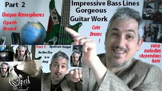 Opeth Harvest reaction (Part 2) Punk Rock Head singer and bassist James Giacomo react to YOUR music!