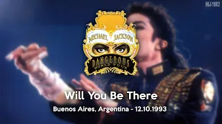 Michael Jackson - Will You Be There | Buenos Aires, Argentina 12/10/1993 [Pro vs Amateur]