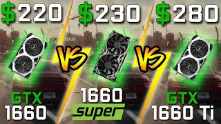 GeForce GTX 1660 Super vs GTX 1660 vs GTX 1660 Ti | 1080p, 1440p Benchmark Test Comparison