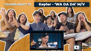 COUSINS REACT TO Kep1er 케플러 | ‘WA DA DA’ M/V