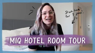 I'm stuck in this hotel room for a week! [Isolation vlog day 1] MIQ