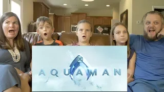 AQUAMAN OFFICIAL TRAILER REACTION