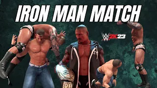 John Cena v Randy Orton | IRON MAN MATCH | WWE CHAMPIONSHIP | #wwe #wwe2k23 #johncena