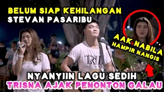 BELUM SIAP KEHILANGAN - STEVAN PASARIBU (LIVE) PENDOPO LAWAS | NABILA MAHARANI FT TRI SUAKA