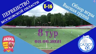 Обзор игры  СШОР Знамя   2-5   ФСК Салют 2005