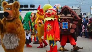 Открытие международного фестиваля театров кукол в Омске.