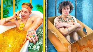 Rich Jail vs Broke Jail / Funny Situations