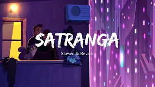 Satranga (Slowed + Reverb) | Arijit Singh | Animal | Lofi Cafx | 4K