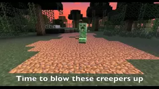 "Mobs Just Came" - A Minecraft Parody of The Wanted's Glad You Came (Music Video)