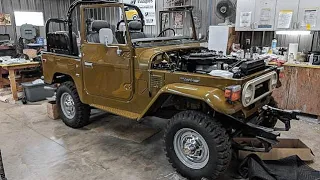 1979 Toyota Land Cruiser FJ40 Restoration Project