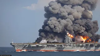 7 Minutes Ago! US A-10 WARTHOG Fighter Jet Destroys Russian Aircraft Carrier