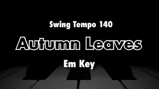 Autumn Leaves (E minor) - Backing Track