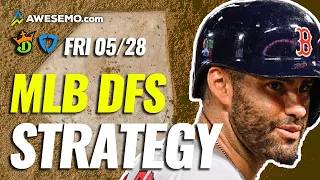 MLB DFS STRATEGY SHOW: DAILY FANTASY BASEBALL PICKS FOR DRAFTKINGS & FANDUEL | FRIDAY 5/28