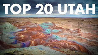 TOP 20 PLACES IN UTAH YOU NEED TO VISIT!