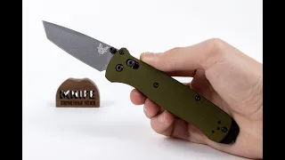 Нож "Bailout" Crucible CPM-M4 Olive 6061-T6 Aluminum 537GY-1 от Benchmade