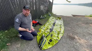 Stikine Pack Raft first time out of the box