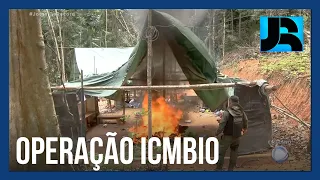 JR mostra operação de combate ao garimpo ilegal no Pará
