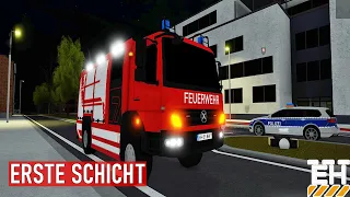 NOTRUF HAMBURG: Erste Schicht als FEUERWEHRMANN 🧑🏻‍🚒 | Roblox