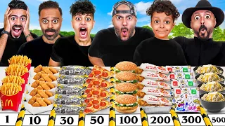 تحدي أكل سرعه وكميات 🍔( قد ماتآكل قد ماتكسب 💵) تتوقعوا مين فاز 🥇