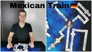 Mexican Train DEUTSCH 🇩🇪  - Spielanleitung und Regeln zum Legespiel