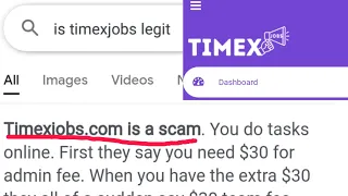 Timex Jobs 100%scam or legit watch video full review